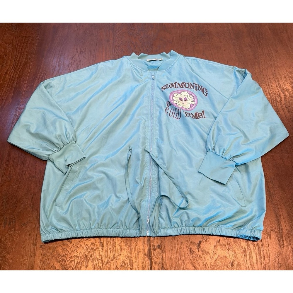 Disney Haunted Mansion Madame Leota Windbreaker 3X‎